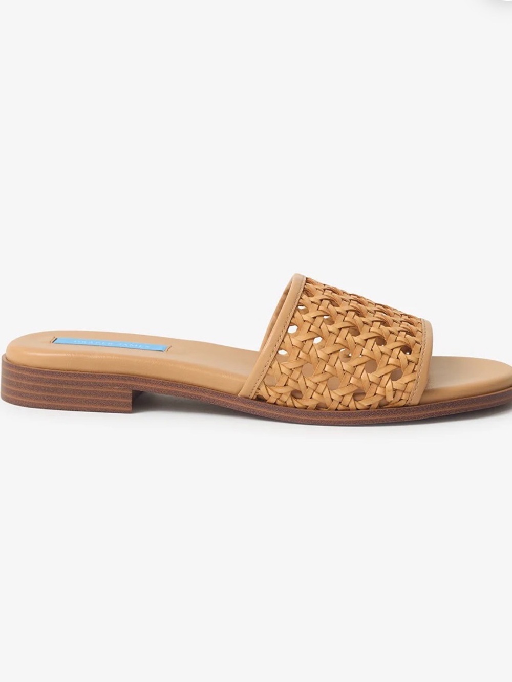 Draper James Rattan Slides - Picture 3 of 7